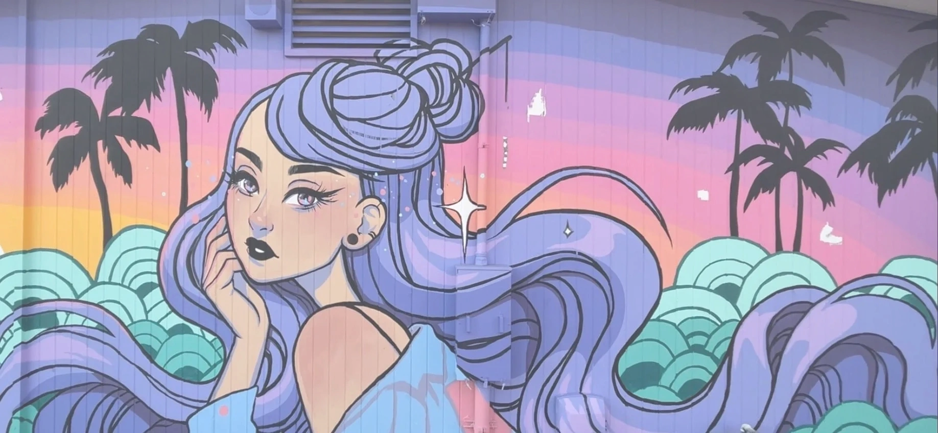 Mural photographed on Kaizen Salon’s official website